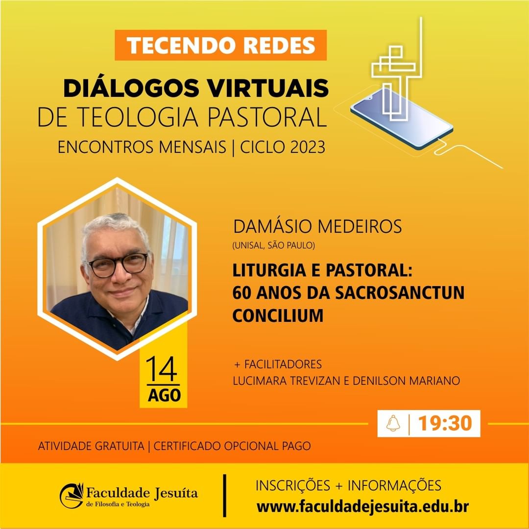 Tecendo Redes – Diálogos Virtuais de Teologia Pastoral | Ciclo 2023