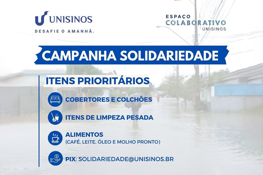 Campanha de Solidariedade: Ajude os atingidos pelas chuvas no RS!