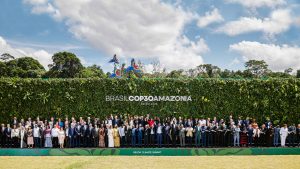Líderes do mundo posam para “foto de família” na pré-Cúpula da COP30 em Belém