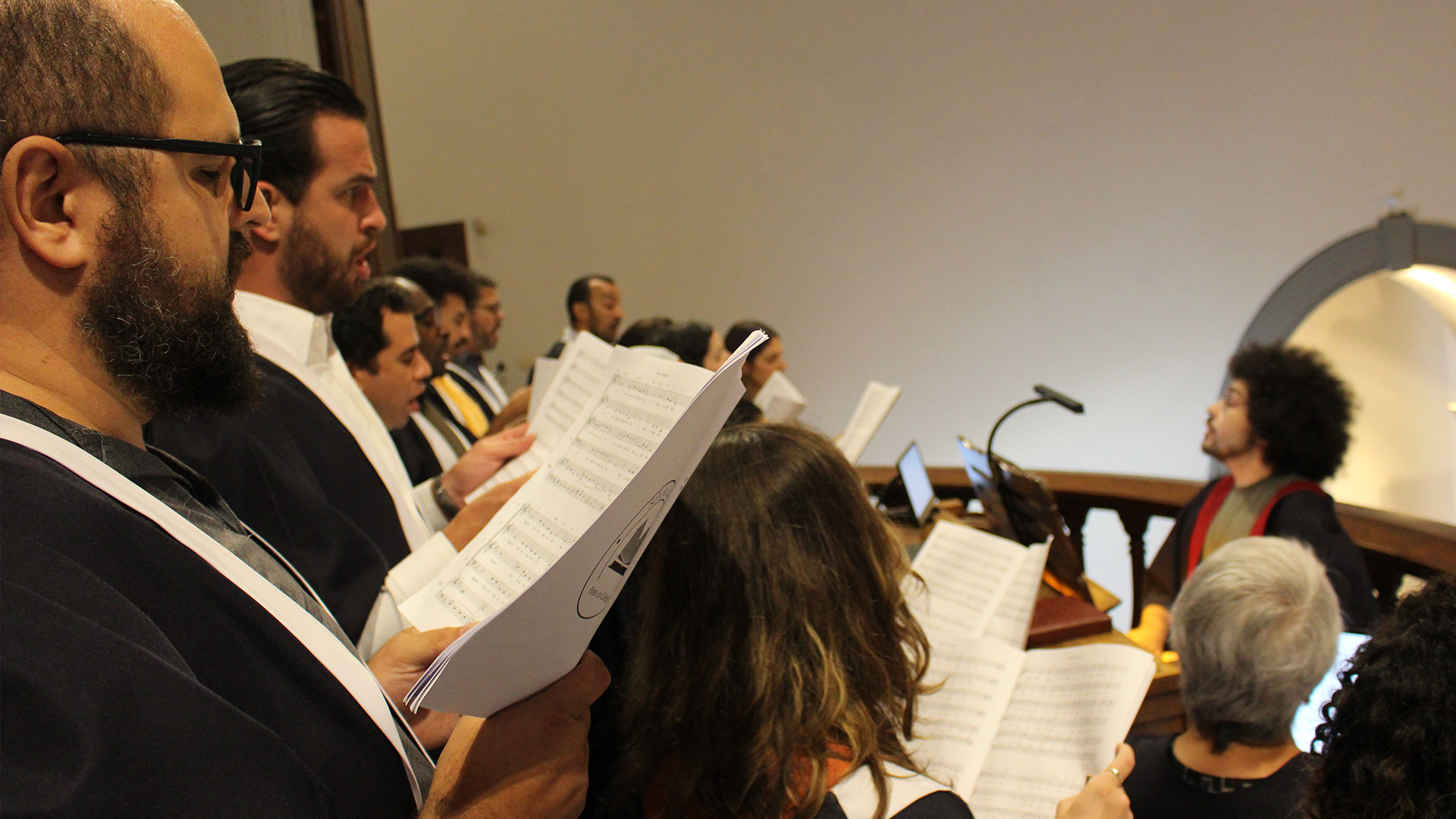 Seleção para novos cantores da Schola Cantorum
