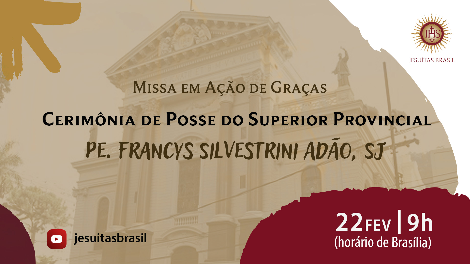 Cerimônia de posse do superior provincial