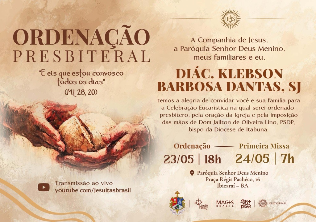 Ordenação Presbiteral do Diác. Klebson Barbosa Dantas, SJ