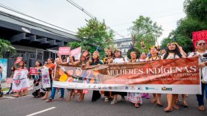 Sares e representantes do SJPAM na programação do Dia Internacional da Mulher