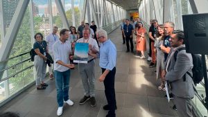 Unisinos e Colégio Anchieta anunciam denominação da Passarela Pe. Guido Kuhn