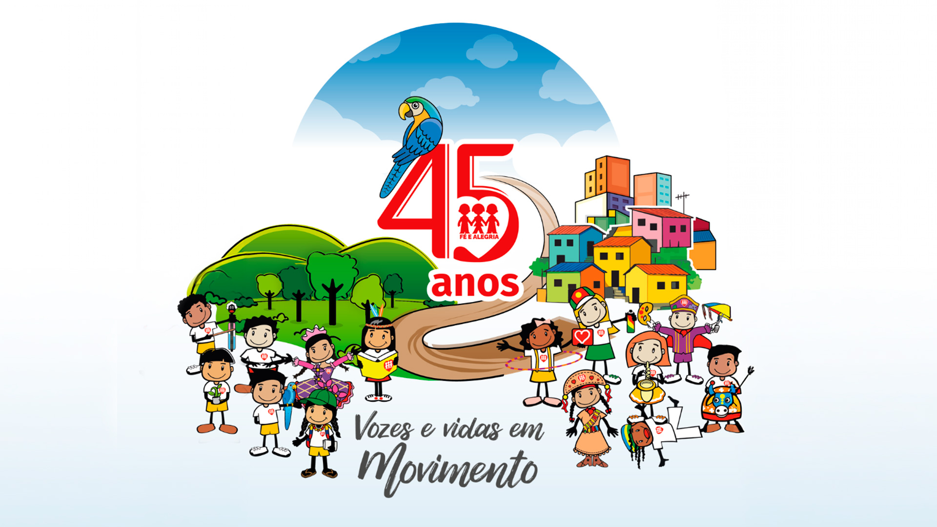 Fé e Alegria celebra 45 anos no Brasil