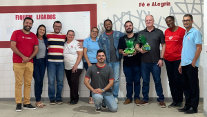 Fé e Alegria, em Cariacica (ES), recebe visita do coordenador do Núcleo Apostólico Anchieta e Iconha