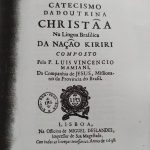 Capa da catequese entregue ao povo Kiriri