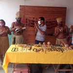 Momento da entrega reuniu jesuítas e indígenas