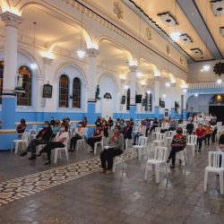 Comunidade de Nova Trento marcou presença