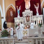 Tríduo na Paróquia Cristo Rei, em Fortaleza (CE).