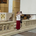 Tríduo na Paróquia Cristo Rei, em Fortaleza (CE).