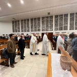 Missa pelo Dia de Santo Inácio de Loyola, no Colégio Anchieta (RS).